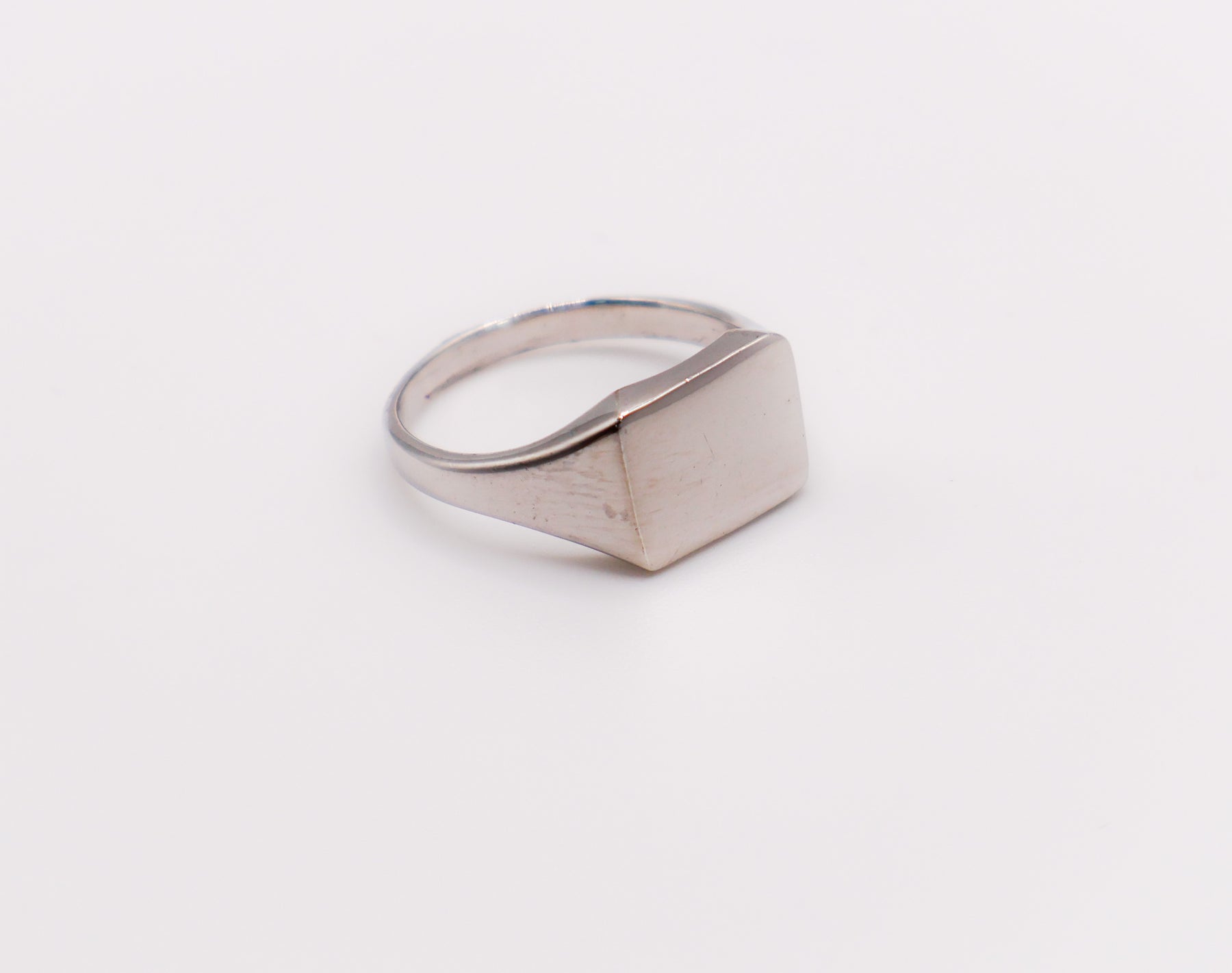 Pure Italian Silver Gent's Rings - Etsy