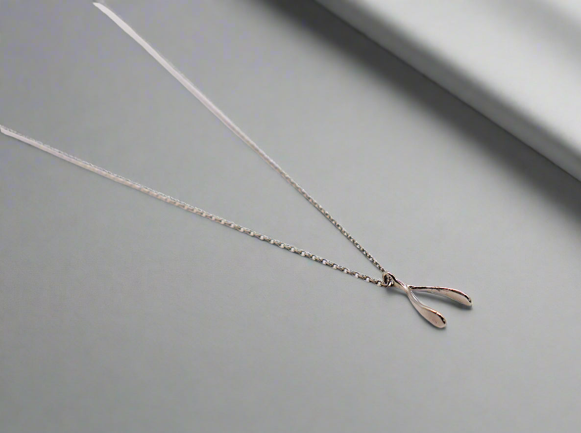 Le Réussi® Wishful Silver Necklace – luxury silver statement necklace for women, elegant fashion jewelry for special occasions and evening wear.