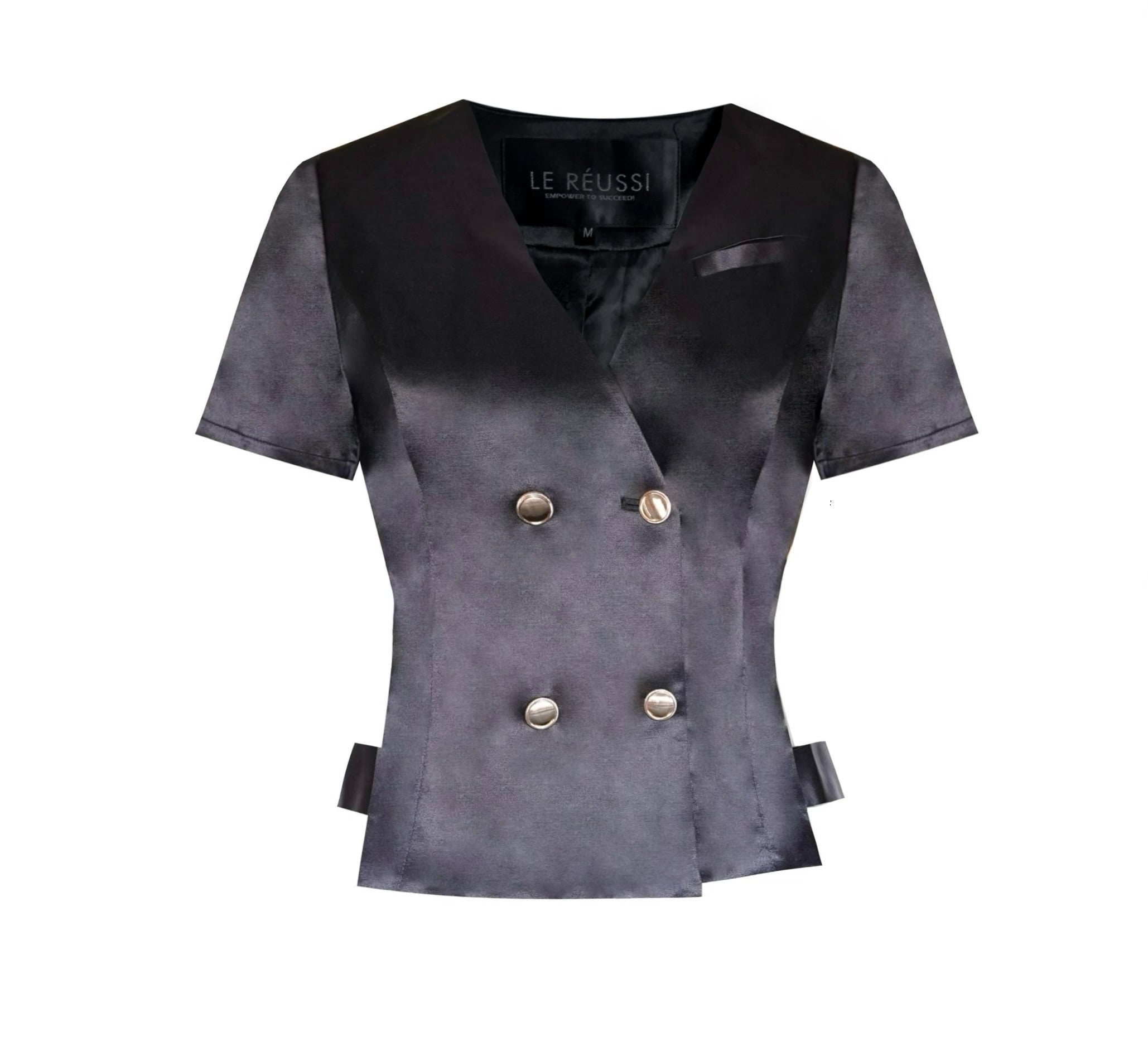 Le Réussi® Fashion - Audrey Black Top Chic and effortless, the Audrey Top exudes timeless elegance with a modern twist.