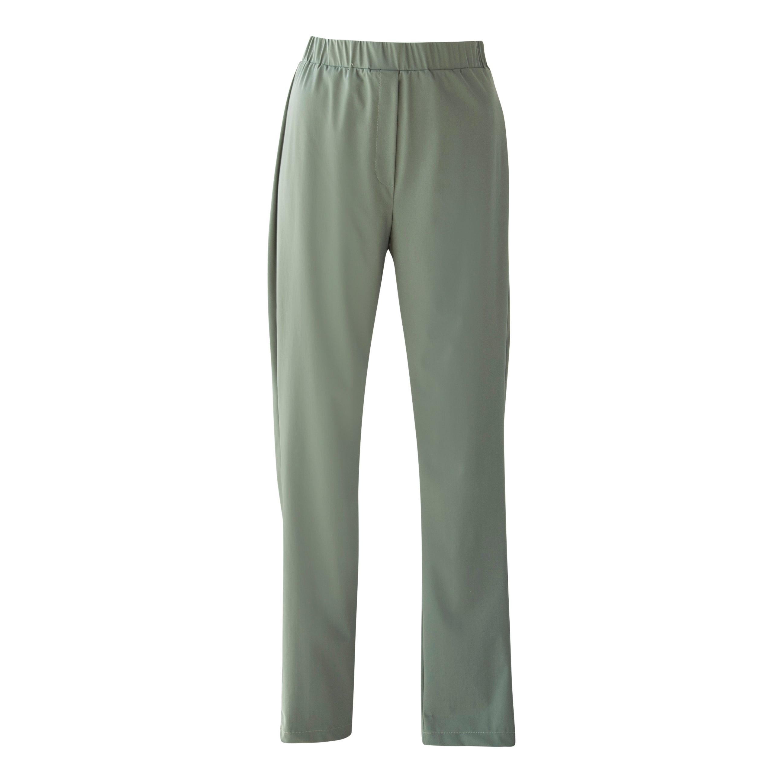 Le Réussi® - Olive Skinny Pants A Luxurious Blend of Tailored Elegance and Modern Sophistication.
